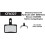 EBC Men's Shimano Deore 525 Disc Brake Pads 2