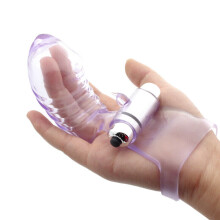 Serrated Vibrating Finger Vibrator Sex Toy For More Intense Pleasure