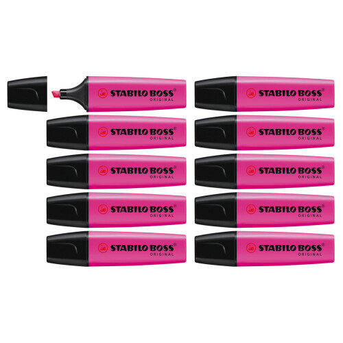 STABILO BOSS ORIGINAL Lilac Highlighter (Box of 10)