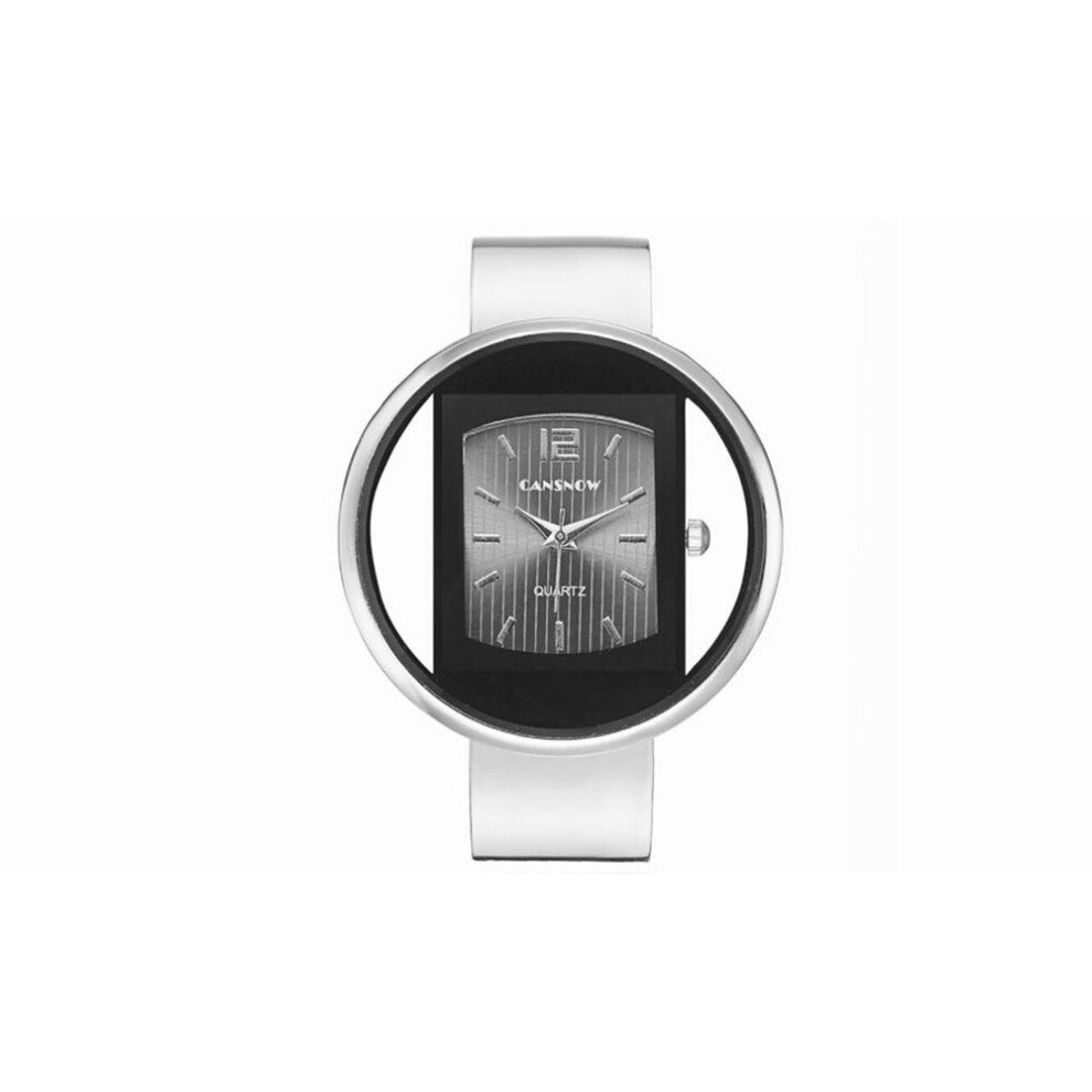 (Silver) Women's Steel Band Quartz Watch