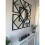 Set Of 3 Square Diamond Shape Frame Black Wall Mirror Modern 40X40Cm 4