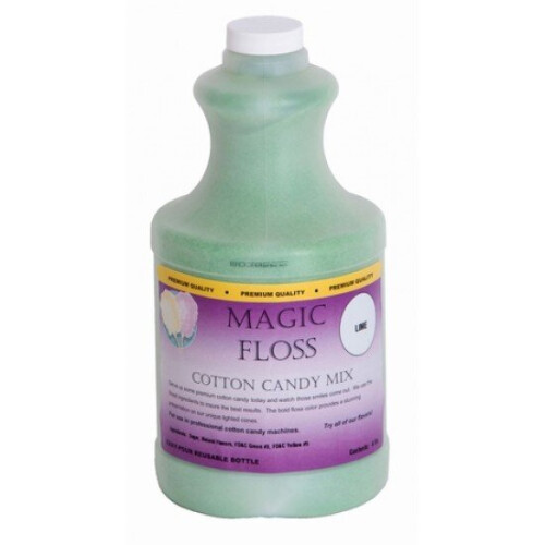 Lime Flavour Cotton Candy Floss Maker Machine Sugar 1.8KG - NO 7825