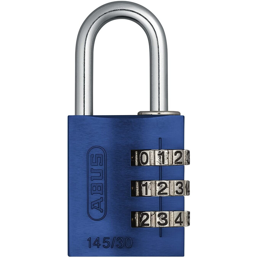 ABUS AB145/30 Azul Padlock, Blue, 30