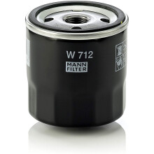 Mann Filter W 712 Skruvfilter för motorolja