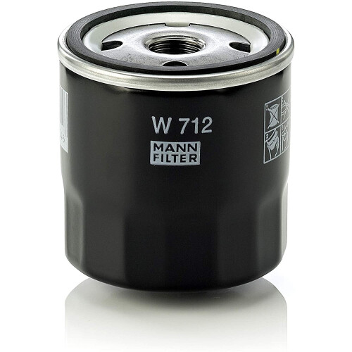 Mann Filter W 712 Skruvfilter för motorolja