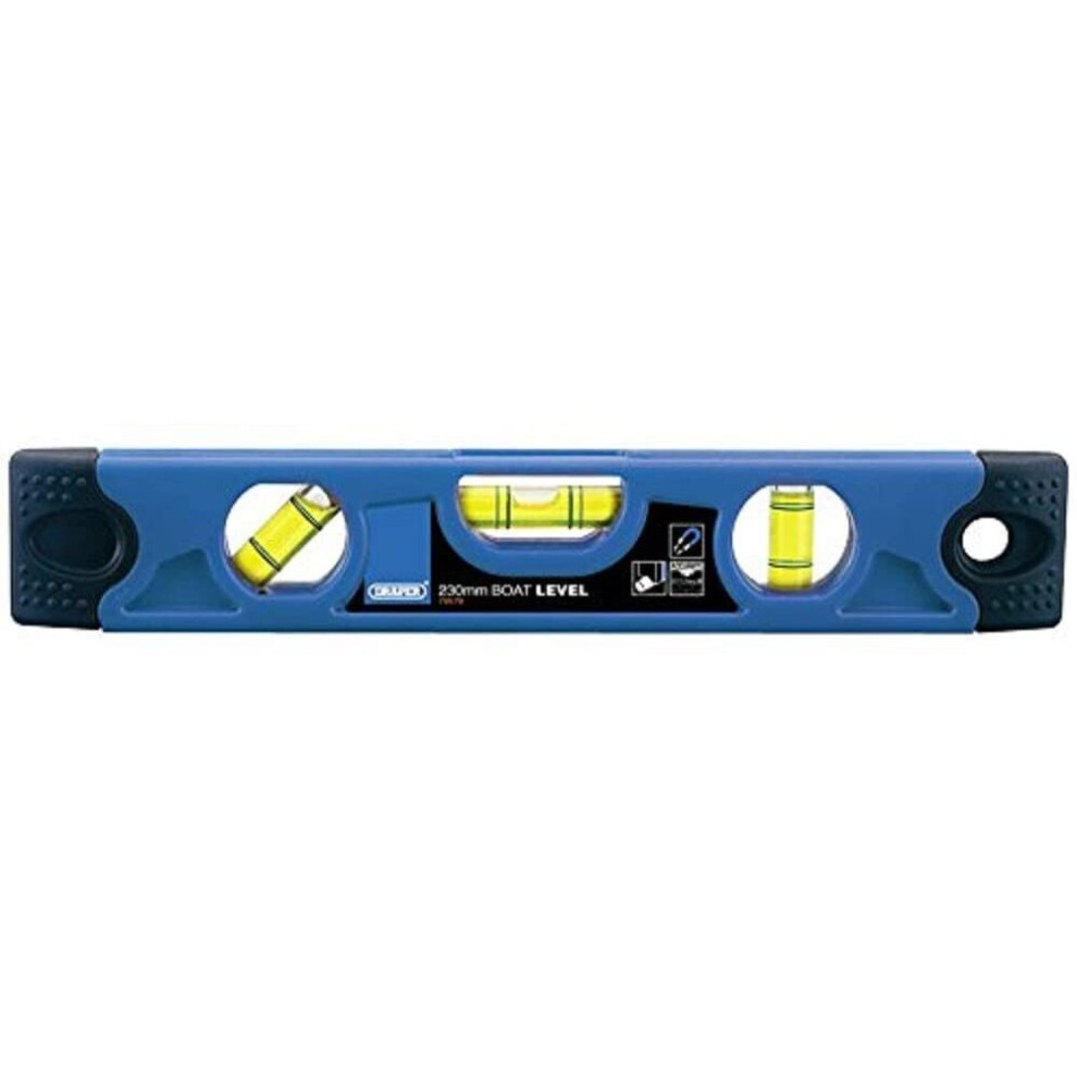 Draper 79579 230 mm Torpedo Spirit Level with Magnetic Base