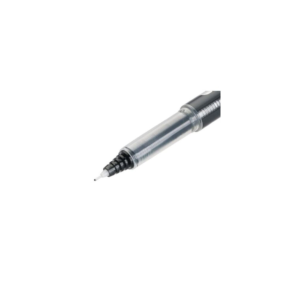 Pilot V5 liquid Ink Refillable Rollerball Pen - Black