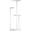Umbra Umbra Jewelry Stand, White/Nickel, Normal 3