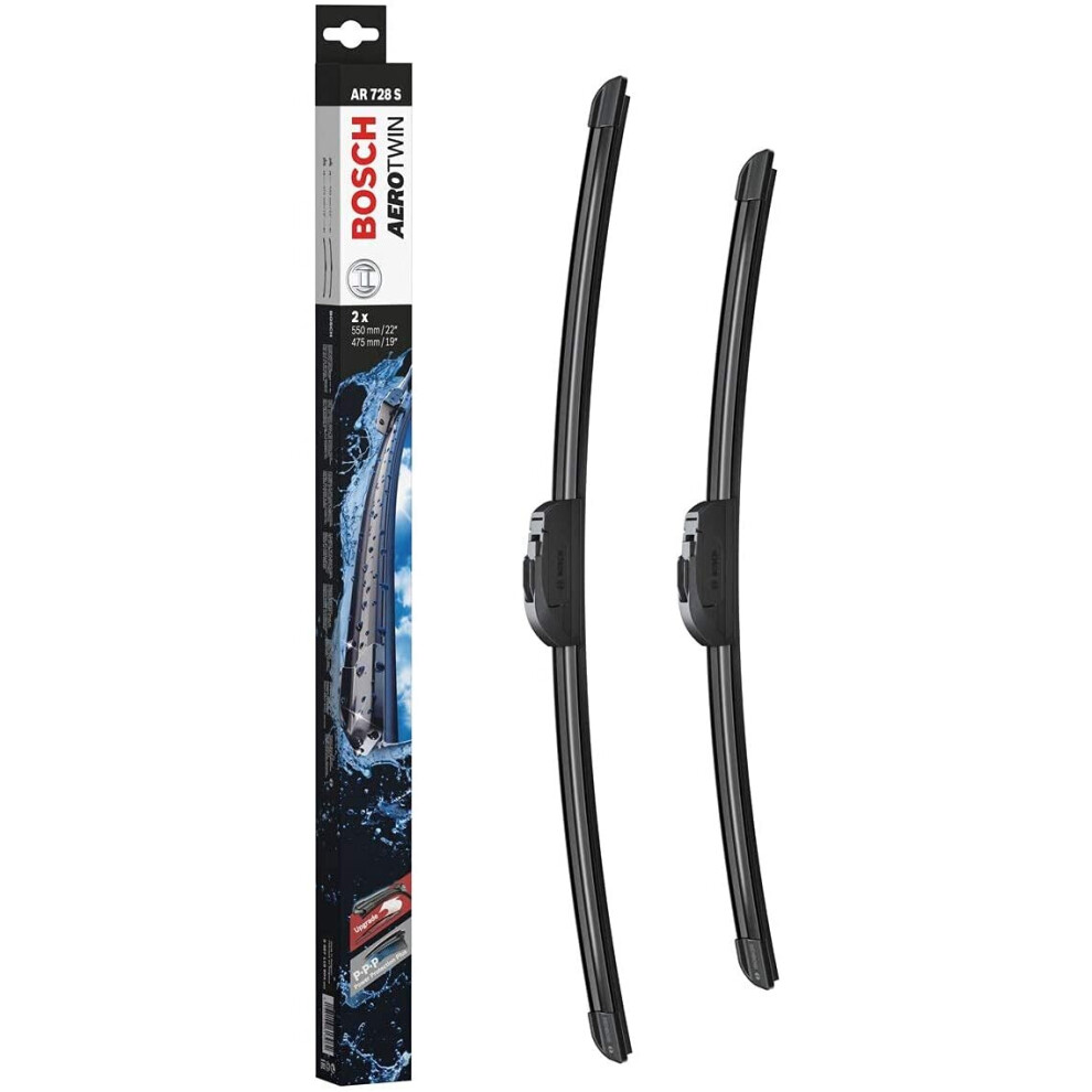 Bosch Wiper Blade Aerotwin Ar728s, Length: 550Mm/475Mm Â Set Of Front Wiper Blades 4055039385228