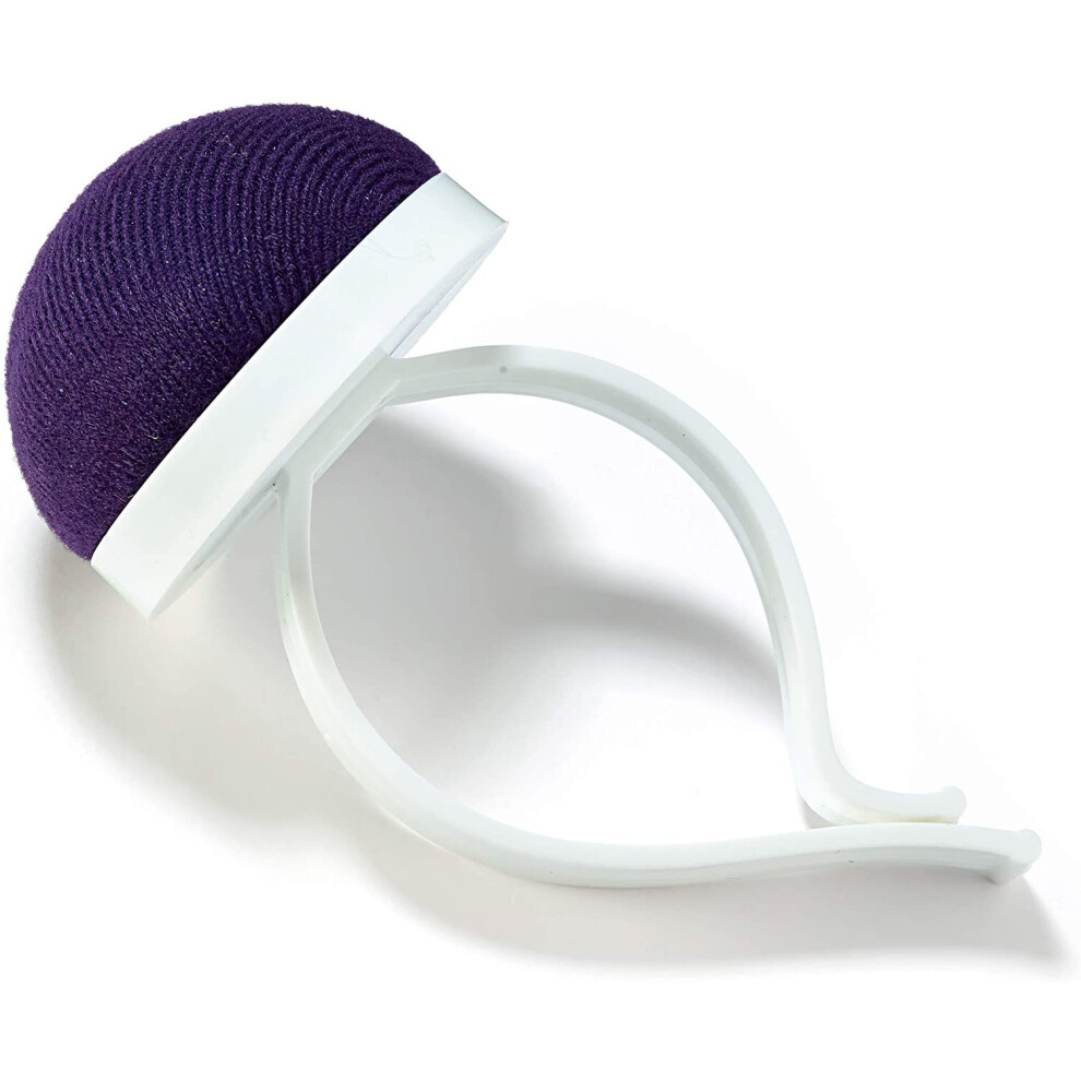 Prym 610294 Arm Pin Cushion with Clip Plum Blue/White, Plastic, One Size
