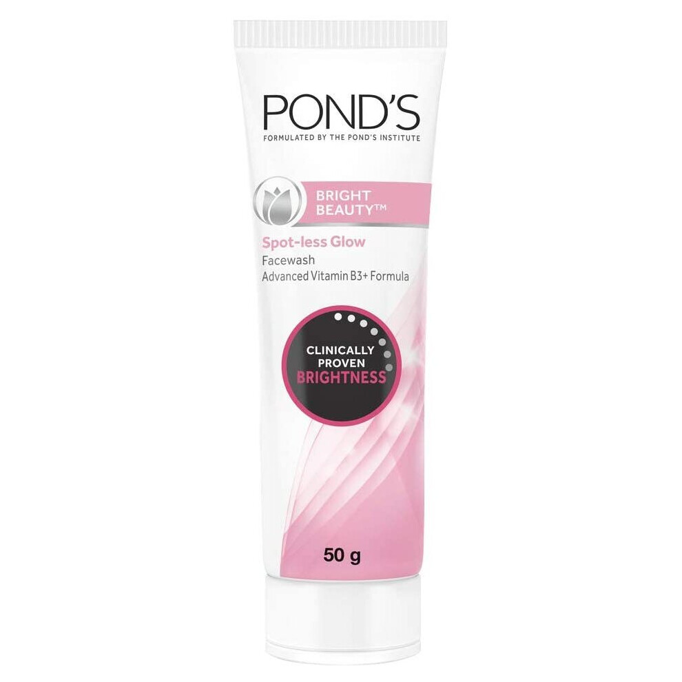 Pond's White Beauty Spot-less Firness Face Wash, 50g