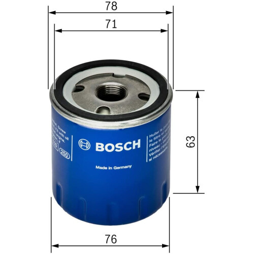 Bosch Bosch P7022 - Oil Filter Car 1