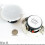 Loops PAIR of 3" Mini Low Profile Ceiling Speaker 8 OHM 2 Way Compact Mount Slim Line 3