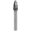 Loops 10mm Carbide Rotary Burr Bit - RIPPER / COARSE Oval - Engraving Milling Tool 3