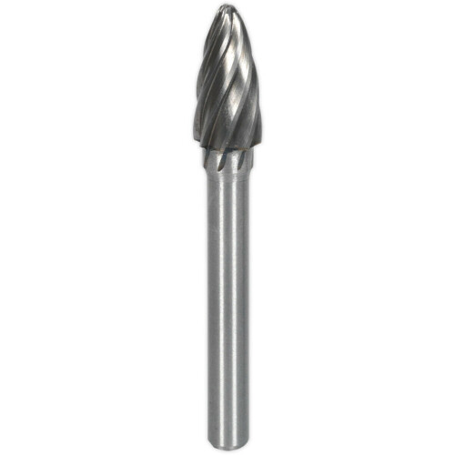 Loops 10mm Carbide Rotary Burr Bit - RIPPER / COARSE Oval - Engraving Milling Tool 2