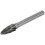 Loops 10mm Carbide Rotary Burr Bit - RIPPER / COARSE Oval - Engraving Milling Tool 4