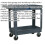 Loops Heavy Duty 2 Level Composite Workshop Trolley - 113kg Per Shelf - Deep Wall 2