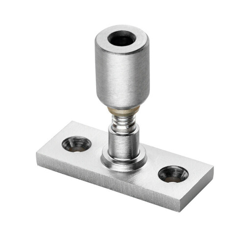 Loops Locking Casement Window Stay Pin 28.5mm Fixing Centres Satin Chrome 1