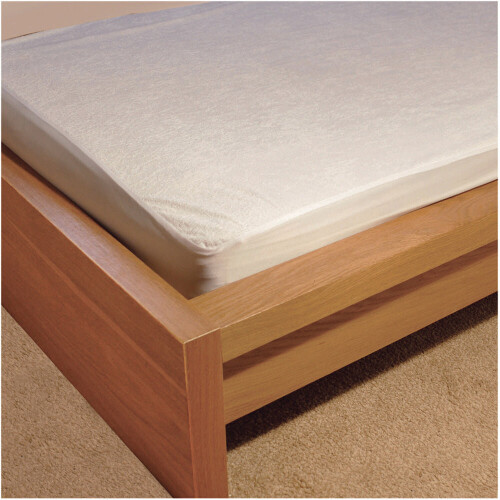 Loops Anti Allergenic Waterproof Mattress Protector - Single - Machine Washable