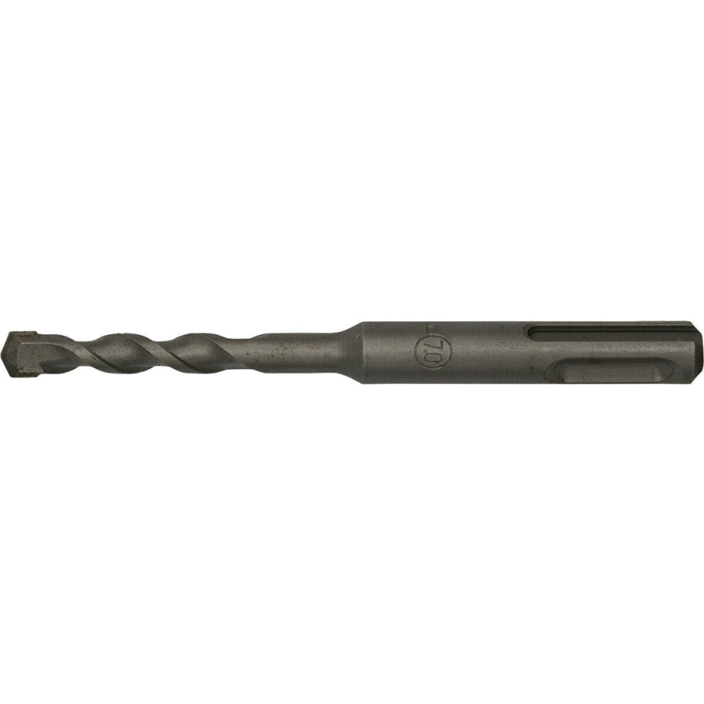 Loops 7 X 110Mm Sds Plus Drill Bit - Fully Hardened & Ground - Smooth Drilling