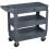 Loops Heavy Duty 3 Level Composite Workshop Trolley - 83kg Per Shelf - Deep Wall 3