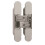 Loops 134 x 24mm Concealed Medium Duty Hinge Fits Unrebated Doors Nickel Plated 2