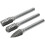Loops 3 PACK - 10mm Tungsten Carbide Rotary Burr Bits Set - VARIOUS Cutting Heads 1