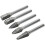 Loops 5 PACK - 10mm Tungsten Carbide Rotary Burr Bits Set - VARIOUS Cutting Heads 1