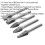 Loops 5 PACK - 10mm Tungsten Carbide Rotary Burr Bits Set - VARIOUS Cutting Heads 2