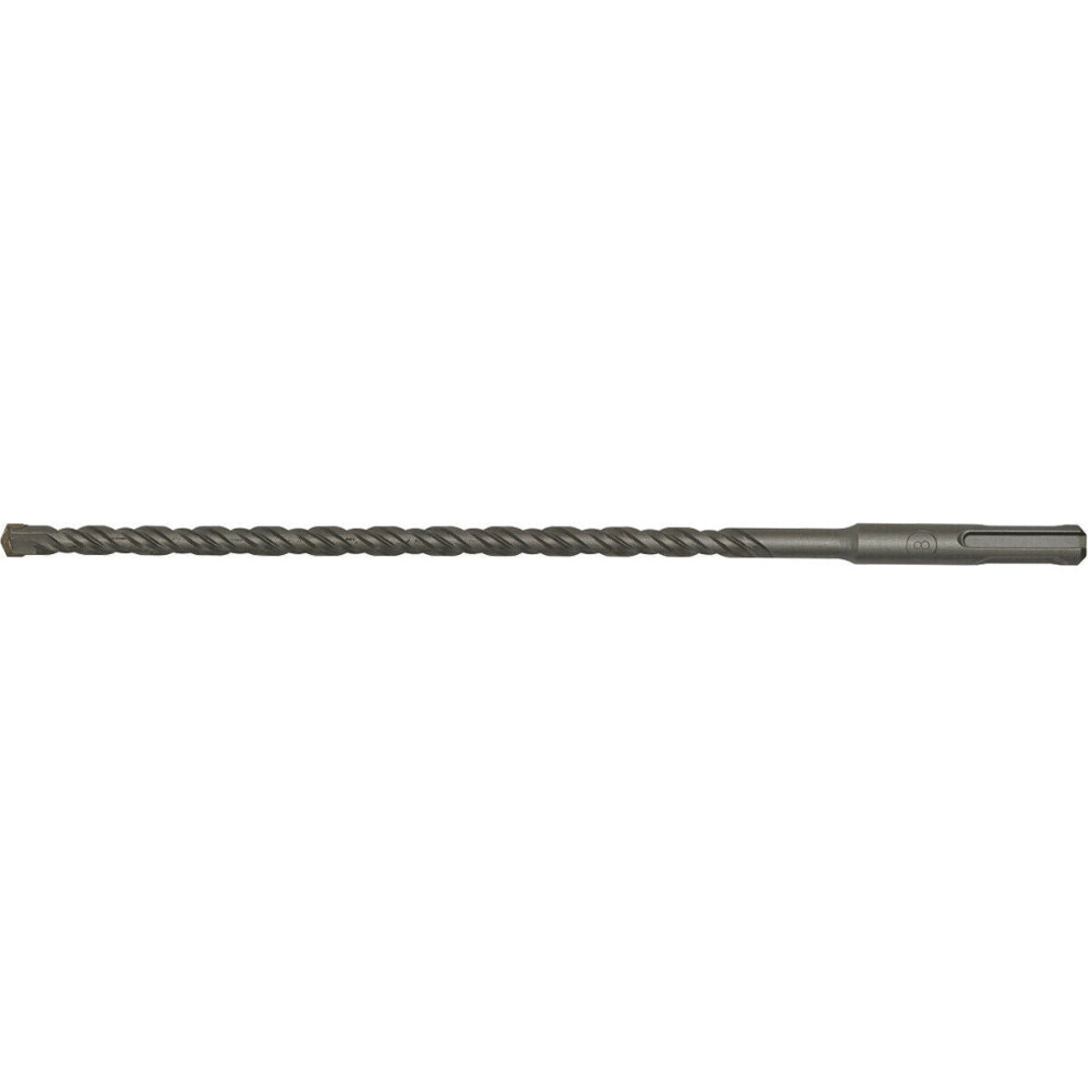 8 x 260mm SDS Plus Drill Bit - Fully Hardened & Ground - Smooth Drilling