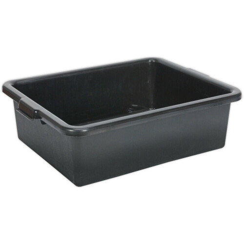Loops 575 x 430 x 180mm Storage Tray / Warehouse Picking Box - Pull Handle Plastic Box