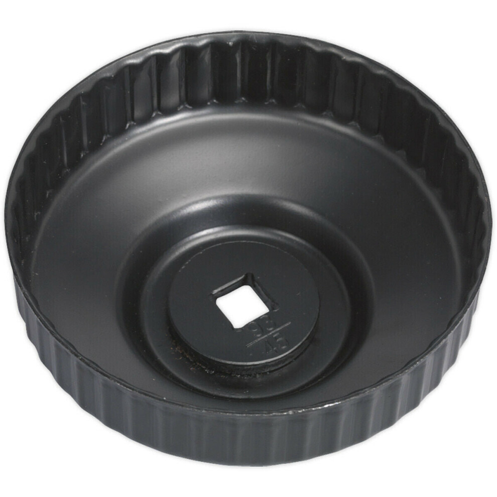 86mm Oil Filter Cap Wrench - 45 Flutes - 3/8" Sq Drive - Low Profile Design