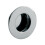 Loops Circular Low Profile Recessed Flush Pull 80mm Diameter Bright Stainless Steel 4