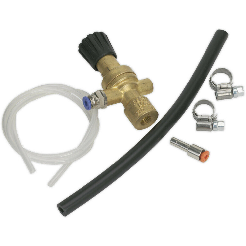 No Gas / Gas MIG Welder Conversion Kit - Suits ys05605 - Mini Regulator + Hose