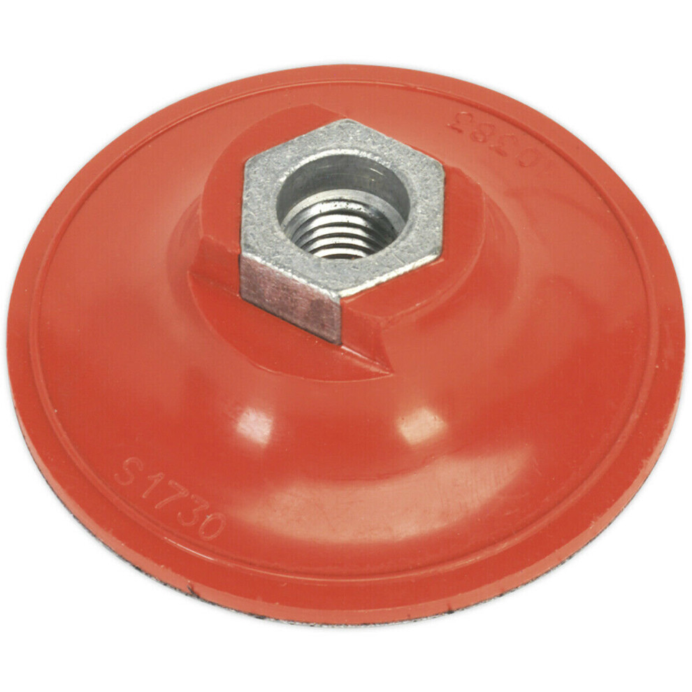 Loops 75Mm Hook And Loop Backing Pad - M14 Thread - For Buffing & Polishing Discs