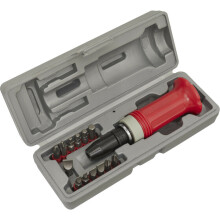 15 PACK Heavy Duty Impact Driver Set - Manual Tight Screw Remover Hammer Strike