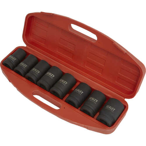 Loops 8 Piece PREMIUM Impact Socket Set - 1" Sq Drive - Deep Sockets - High Torque 2
