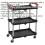 Loops 3 Level Folding Workshop Trolley - 670 x 430 x 855mm - 25kg Per Shelf - Foldable 2
