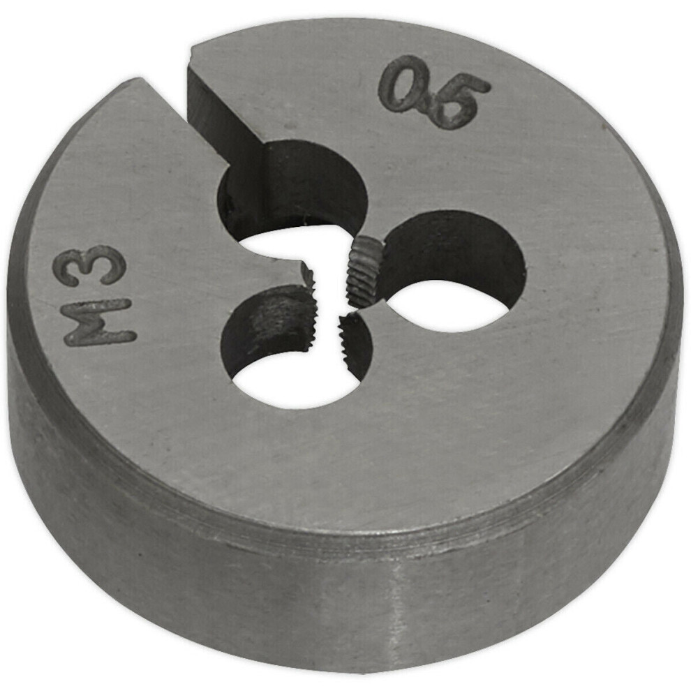 Loops M3 X 0.5Mm Metric Split Die - Quality Steel - Bar / Bolt Threading Bit & Case