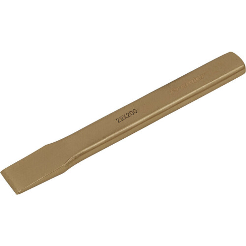 Loops Non Sparking Flat Chisel - 22mm x 220mm - Precision Cast - Beryllium Copper 2