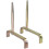 Loops PAIR Cylinder Head Support Stands - 16mm Stud Hole Pin Diameter - Holder Bracket 1