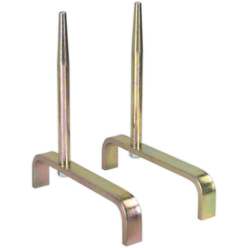 Loops PAIR Cylinder Head Support Stands - 16mm Stud Hole Pin Diameter - Holder Bracket
