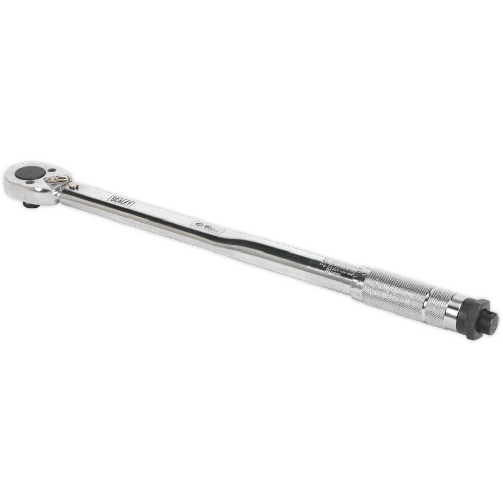 Loops Micrometer Torque Wrench - 1/2" Sq Drive - Flip Reverse Ratchet Mechanism