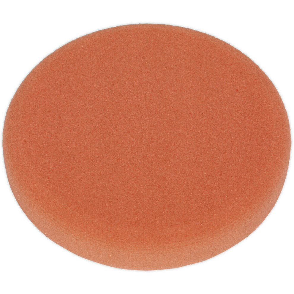Loops Buffing & Polishing Foam Head - 150 X 25Mm - Hook-And-Loop - Firm Density