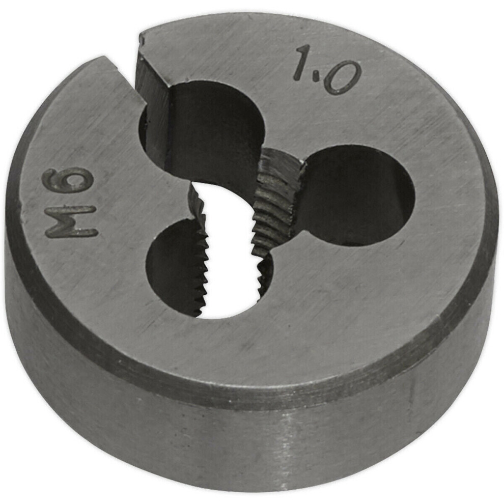 M6 x 1mm Metric Split Die - Quality Steel - Bar / Bolt Threading Bit & Case