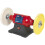 Loops 200mm Bench Mounted Buffer & Polisher - 550W Motor - Fine & Coarse Wheels 3