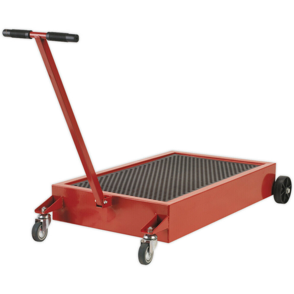 Loops 64L Portable Low Level Oil Drainer - Manual Gravity Discharge - Drain Tap