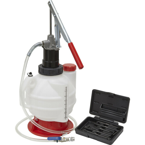 Loops 7L Transmission & Engine Oil Filling System - 1.5m Hose - Manually Operated