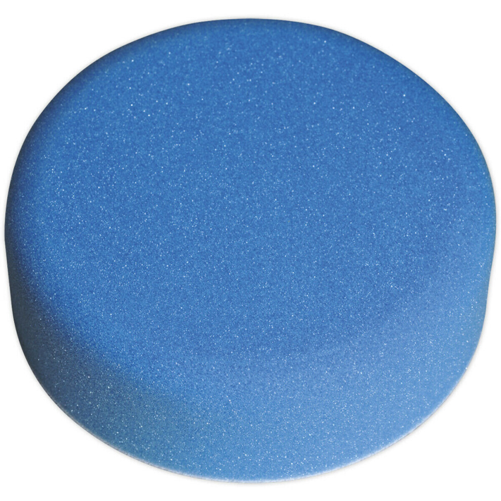 Loops Buffing & Polishing Foam Head - 150 X 50Mm - Hook-And-Loop - Medium Density