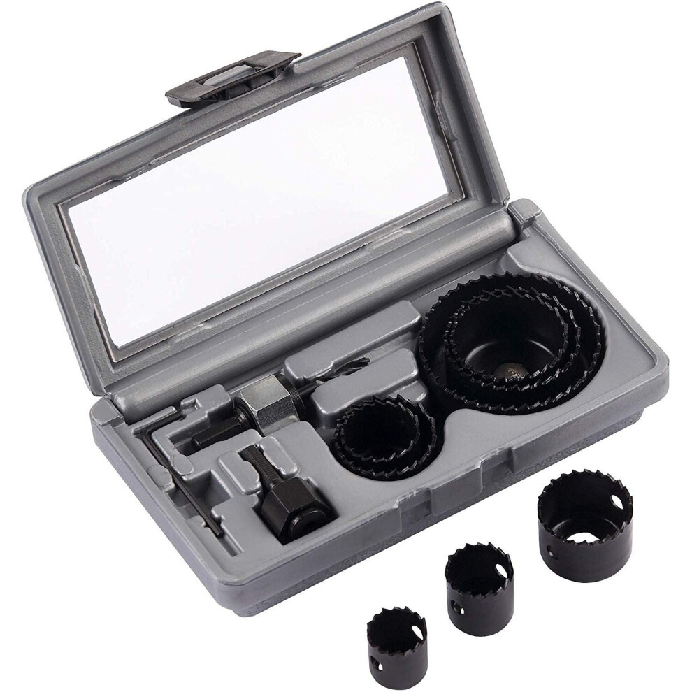 Bosch 2607019450 Promotional Hole Saw Set, Grey/Black, 11 Pcs